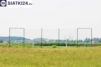Siatki Olesno - Solidne ogrodzenie boiska piłkarskiego dla terenów Olesna